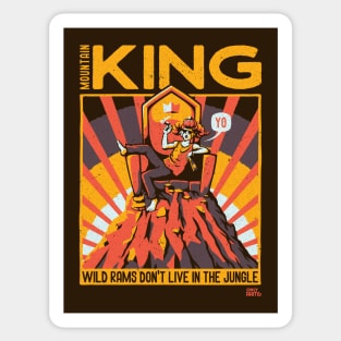 King Of The Mountain Sticker